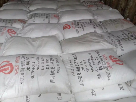 7757-82-6 كبريتات الصوديوم اللامائية SSA Glauber Salt 50kg / Bag 1000kg / Bag