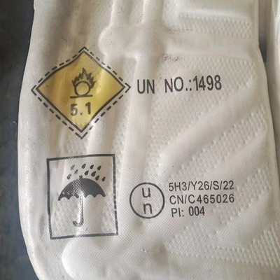 نترات الصوديوم البيضاء الصلبة NaNO3 الصف الصناعية OHSAS18001