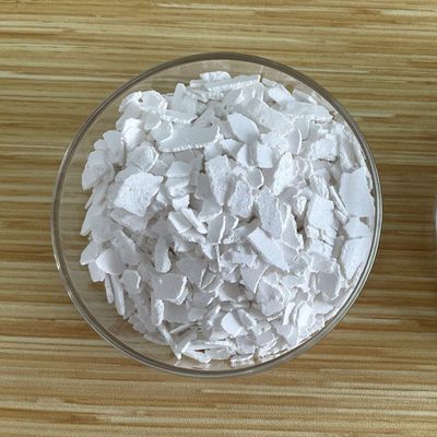كلوريد الكالسيوم 25kg/حقيبة رقائق بيضاء