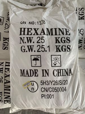 99.9٪ مسحوق هيكسامين دقيقة Hexamethylenetetramine 100-97-0 للوقود الصلب