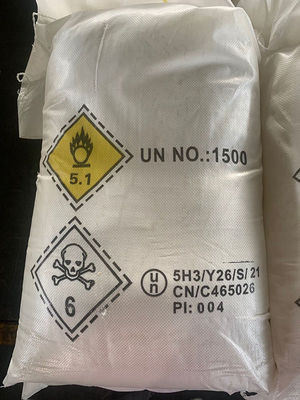 نتريت الصوديوم NANO2 البلوري الأبيض UN 1500 قابل للذوبان في الملح في الميثانول