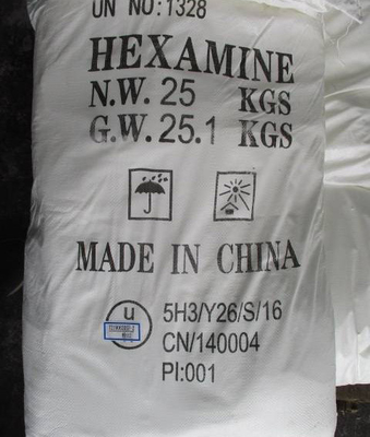 ISO9001 99.3 ٪ Hexamine Power Methenamine Anti Shrinking Agent