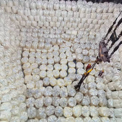 كلوريد الكالسيوم 25kg/حقيبة رقائق بيضاء