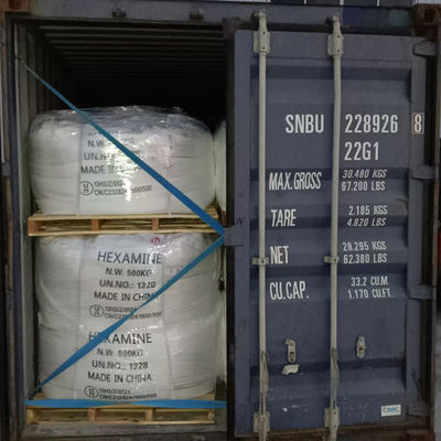 99٪ نقاء مسحوق هيكزامين 500kg / كيس للمجال الصناعي