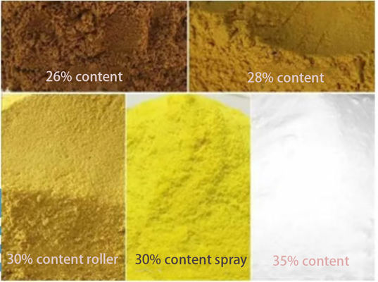 الكلوريد البولي الألومنيوميوم PAC الفعال لمعالجة مياه الصرف الصحي من المناجم وصبغ