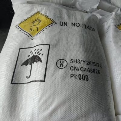 نترات الصوديوم NaNO3 27 MT / 20 GP حزمة 25 KG / BAG تستخدم لمثبط التآكل