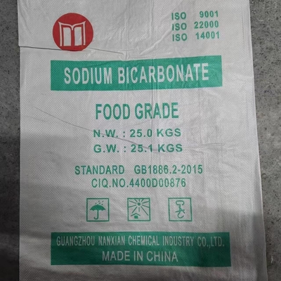الصف الغذائي الصوديوم بيكربونات صودا الخبز 25kg/الكيوب الصناعية/الصف الغذائي الجملة في المخزون