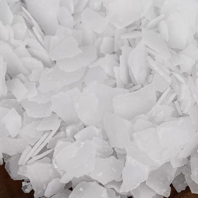 98.5% High Purity NaOH Caustic Soda Flakes - White Crystals, Industrial Grade