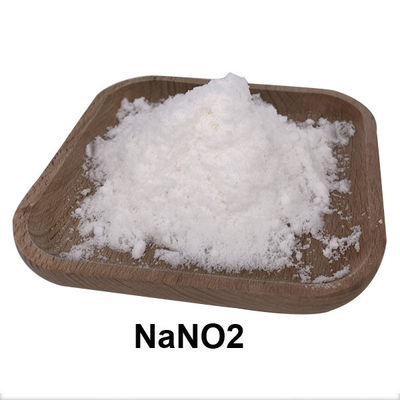 NaNO2 نترات الصوديوم CAS 7632-00-0 مسحوق أبيض لصناعة الطباعة والتصبغ