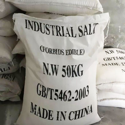 50 كجم/BAG NaCL كلوريد الصوديوم CAS 7647-14-5 لإنتاج HCL